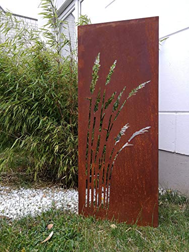 Zen Man Edelrost Garten Sichtschutz aus Metall 1mm Rost Gartenzaun Gartendeko edelrost Sichtschutzwand H125*50cm 031912 Zen Man Edelrost Garten Sichtschutz aus Metall 1mm Rost Gartenzaun Gartendeko edelrost Sichtschutzwand H125*50cm 031912 von Zen Man