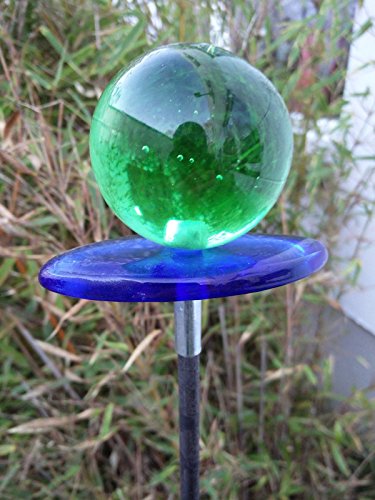 Zen Man Garten Garteninspiration Gartenstecker aus Glas 029905 von Zen Man