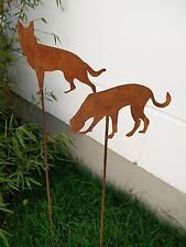 Zen Man Garteninspiration Gartenstecker Hund 2 Stück von Zen Man