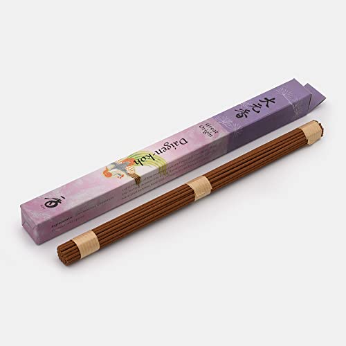 Zen Minded - Shoyeido Daigen-KOH Tolles Ursprung Japanischer Räucherstäbchen 100% Natürlicher Frankinsense & Sandelholz - 30 Lange Sticks In Box von Zen Minded