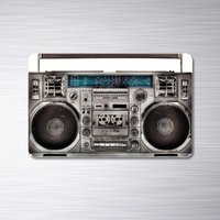 Alter Skool Boombox Kühlschrankmagnet - Retro Musik Geschenkidee Alter Skool Boombox Kühlschrankmagnet - Retro Musik Geschenkidee von ZenCraftUK