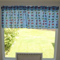 Autos Und Lastwagen Baumwolle Fenster Valance Vorhang Top/Fensterbehandlung Küche Schlafzimmer Klassenzimmer Diner Rv Home Window Deco von ZenCreativeDesigns