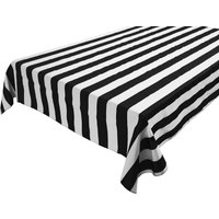 Baumwolle 2 Zoll Breite Streifen Tischdecke/Zuhause Hochzeit Picknick Diner Urlaub Schule Event Tischdekoration von ZenCreativeDesigns