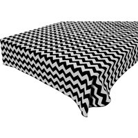 Chevron Wellige Zick-Zack Baumwoll Tischdecke/Home Hochzeit Picknick Diner Urlaub Schule Convention Stand Event Tischdekoration von ZenCreativeDesigns