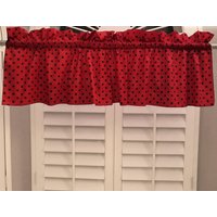 Kleine Polka Dots Baumwolle Fenster Valance Vorhang Top/Fensterbehandlung Küche Schlafzimmer Klassenzimmer Diner Rv Home Window Deco Kleine Polka Dots Baumwolle Fenster Valance Vorhang Top/Fensterbehandlung Küche Schlafzimmer Klassenzimmer Diner Rv Home Window Deco von ZenCreativeDesigns