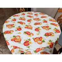 Kürbisse Herbst Jahreszeitliche Baumwolle Druck Tischdecke/Home Hochzeit Picknick Diner Urlaub Schule Convention Stand Event Tisch Dekor von ZenCreativeDesigns