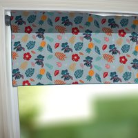 Lilo Und Maschen 100% Baumwolle Fenster Valance 42" Breite Vorhangplatte/Kinder Schlafzimmer Kinderzimmer Behandlung Dekor von ZenCreativeDesigns