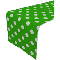 Polka Dots Print Baumwolle Tischläufer Home Dekor/Hochzeit Partys Events Geburtstag Vitrinentisch Kommode Kaffee & Beistelltisch von ZenCreativeDesigns