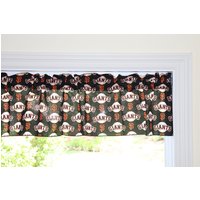 San Francisco Giants Baseball Sport Team Baumwolle Fenster Volant Oder Vorhang 58 "Breit/Schlafzimmer Klassenzimmer Diner Rv Home Dekor von ZenCreativeDesigns