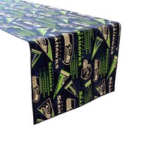 Seattle Seahawks 100% Baumwolle Tischläufer/Home Dining Table Dekor Sport Events Feiertage Und Partys Tailgate Fußballfans von ZenCreativeDesigns