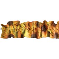 Sonnenblumen Druck Baumwolle Vorhang Tasche Topper Mit Rüschen Oben & Unter Der/Fensterbehandlung Fragen Sie Nach Maß Sonnenblumen Druck Baumwolle Vorhang Tasche Topper Mit Rüschen Oben & Unter Der/Fensterbehandlung Fragen Sie Nach Maß von ZenCreativeDesigns