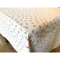 Winzige Blumen Punkte Baumwolle Tischdecke/Zuhause Hochzeit Picknick Diner Urlaub Schule Konferenztisch Eventtisch Dekor von ZenCreativeDesigns