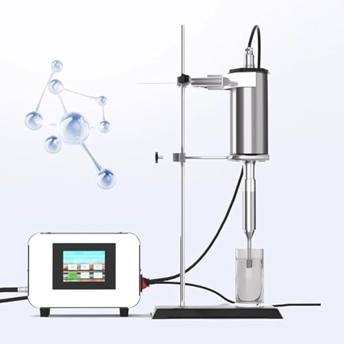 Homogenisator Mit 8 Mm Titansonde & Halterung, Effiziente Zellstörung Und Mischung, Homogenizer -Prozessoren 2000 Ml Probenvolumen, 99 Min Timer Für Labor von ZenSeFarin