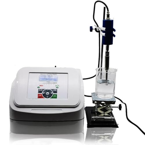 Laboremulgierungmaschine, Zell-Disruptor Sonicator, homogenisator Mit Digitaler Kontrolle, 2 Ultraschallmodi, 1S-99h-Timing Für Flüssigemulsifikation, Homogene Dispersion,8mmprobe von ZenSeFarin