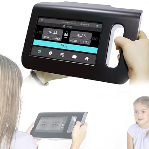 ZenSeFarin 7 Zoll Ophthalmologie Vision Screener, 98CM Messabstand, 0-180° Achsenzahl, Mit LCD Touch Screen Und Datenspeicherfunktion, Für Glaukom, Syndrom Auge von ZenSeFarin