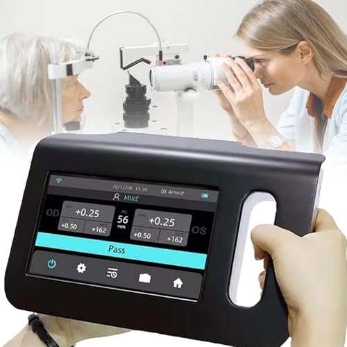 ZenSeFarin Augenuntersuchung Gerät, 7-Zoll-Sehtestgerät Für Die Augenheilkunde, 98 cm Messabstand, 0-180 ° Achsenzahl, Automatisches Refraktometer Für Juveniles Glaukom, Syndromauge von ZenSeFarin