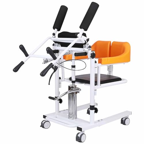 ZenSeFarin Hydraulischer Patientenlifter Für Zu Hause Mit Essteller,Um 180° Geteiltem Sitz Und Tragbarem Töpfchen-Transferrollstuhl,Multifunktionaler Transporthilfsstuhl Für ältere Menschen,Yellow ZenSeFarin Hydraulischer Patientenlifter Für Zu Hause Mit Essteller,Um 180° Geteiltem Sitz Und Tragbarem Töpfchen-Transferrollstuhl,Multifunktionaler Transporthilfsstuhl Für ältere Menschen,Yellow von ZenSeFarin