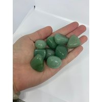 Grüner Aventurin Purzelt | Kleine Polierte Aventurintropfen Billige Kristall Trommeln Kristalle Der Glücksfülle von ZenValleyCrystals