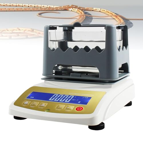 Digitaler Elektronischer Goldreinheitstester Gold-K-Wert-Tester Digitales Golddichtemessgerät Edelmetall Platin Dichte Messgerät Echtheitsprüfgerät Testgerät Für Silber,für Präzise Edelmetallanalyse Digitaler Elektronischer Goldreinheitstester Gold-K-Wert-Tester Digitales Golddichtemessgerät Edelmetall Platin Dichte Messgerät Echtheitsprüfgerät Testgerät Für Silber,für Präzise Edelmetallanalyse von ZengHeBloom