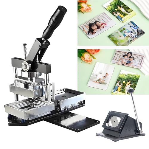 Ensemble D'aimants Rectangulaires Pour Réfrigérateur Heimwerker-Anfänger Coupe-Papier Fotomagnet-Maker-Maschine Ideal Für Personalisierte Und DIY-Projekte,avec Coupe-Papier,avec 100 Composants von ZengHeBloom