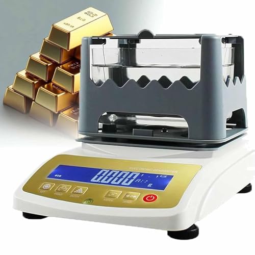 ZengHeBloom Goldreinheitsgrad-Tester Kompetenz In Edelmetallprüfung Umfassendes Digital-Messsystem Mit Goldreinheitstester Und Dichtemessfunktion Geeignet Für Silber, Platin, Palladium Und Jade ZengHeBloom Goldreinheitsgrad-Tester Kompetenz In Edelmetallprüfung Umfassendes Digital-Messsystem Mit Goldreinheitstester Und Dichtemessfunktion Geeignet Für Silber, Platin, Palladium Und Jade von ZengHeBloom