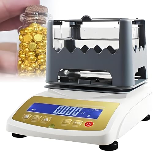ZengHeBloom Präzisionsgerät Zur Bestimmung Der Goldkarat-Zahl Mit Digitaler Auswertung Und Automatischer Temperaturkorrektur Für Den Einsatz In Juweliergeschäften Und Metallverarbeitungsbetrieben ZengHeBloom Präzisionsgerät Zur Bestimmung Der Goldkarat-Zahl Mit Digitaler Auswertung Und Automatischer Temperaturkorrektur Für Den Einsatz In Juweliergeschäften Und Metallverarbeitungsbetrieben von ZengHeBloom