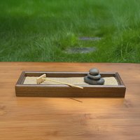 Still Garden - Ein Mini Zen Tablett Zum Stapeln Von Steinen & Ruhe Im Geiste von ZenifyStudio
