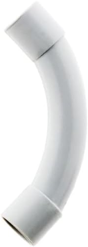 Zenitech - Set Aus 2 Kurven Für Rohr IRL Ø20mm - Starres PVC - Innen- Und Außenanwendung - Einfache Installation In Engen Räumen - Kompatibel Mit Verschiedenen Kabeln - Grau Zenitech - Set Aus 2 Kurven Für Rohr IRL Ø20mm - Starres PVC - Innen- Und Außenanwendung - Einfache Installation In Engen Räumen - Kompatibel Mit Verschiedenen Kabeln - Grau von Zenitech