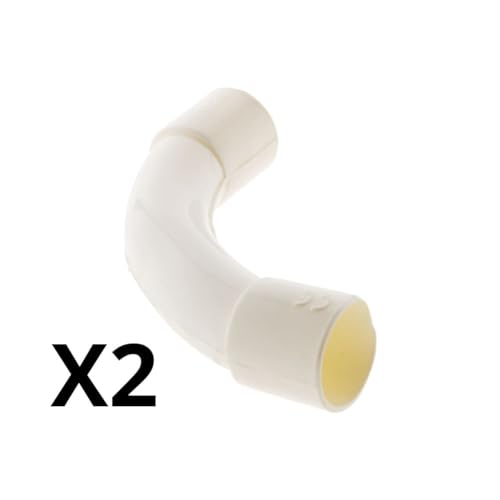 2 courbes grand rayon Ø20 - Blanc 2 courbes grand rayon Ø20 - Blanc von Zenitech