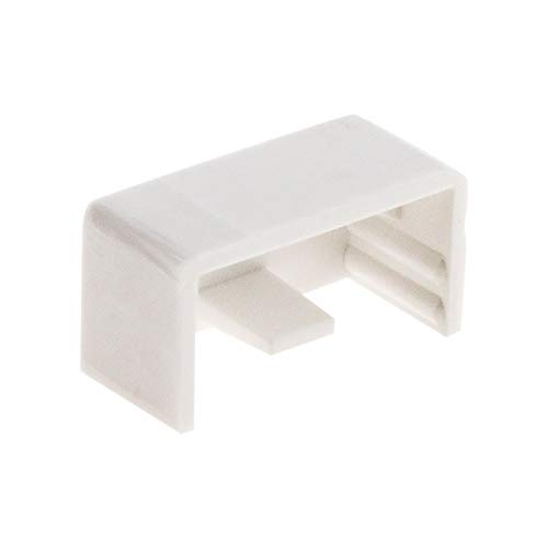 4 embouts pour moulure 20 x 10 Blanc von Zenitech