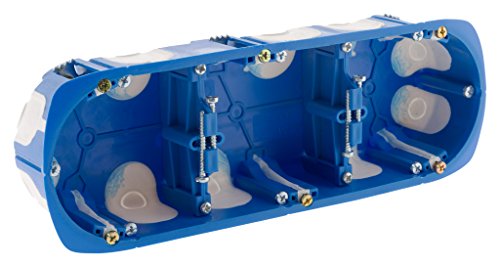 Blm - Dreifach-Hohlwanddose No Air Multimat Ø67×40mm - Blau von Zenitech