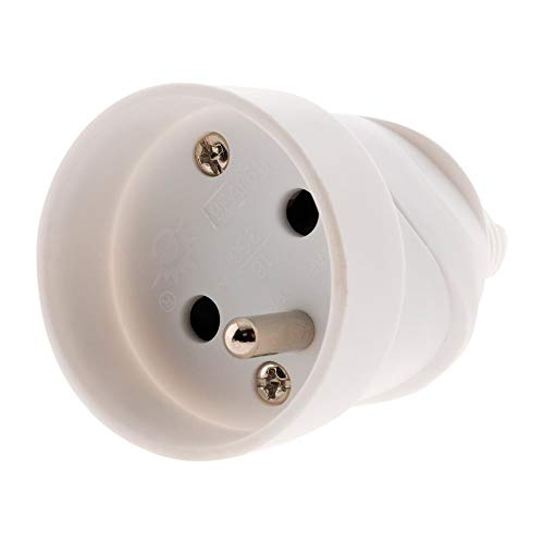 Zenitech - 16A 2P+E Buchsenstecker - Weiß von Zenitech