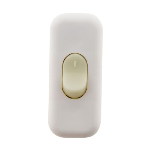 Interrupteur 2A Unipolaire Luminescent Blanc von Zenitech