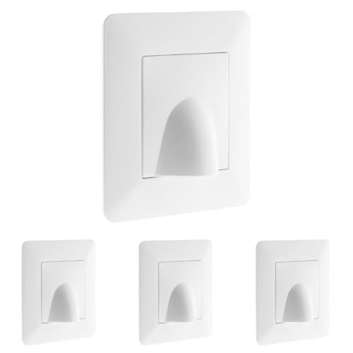 Plaque sortie de câble 16A Blanc (Packung mit 4) von Zenitech