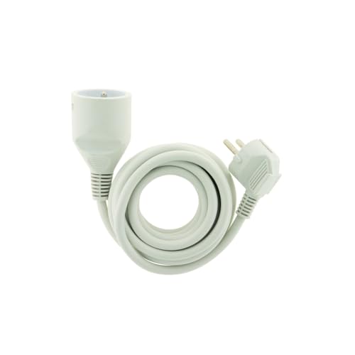 Prolongateur 16A HO5VV-F 3G1,5mm² Blanc 3m von Zenitech