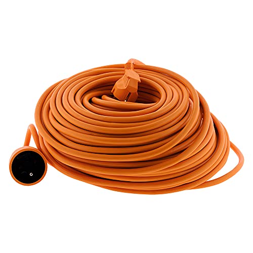 Prolongateur HO5VV-F 3G1,5mm² 50m - Orange von Zenitech