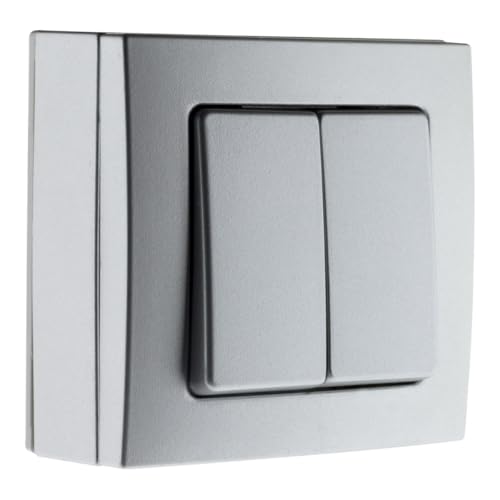 Va & Vient double 10A saillie borne auto Bel'Vue - Chrome von Zenitech