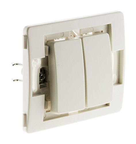 Double va et vient Venus bornes auto composable blanc Double va et vient Venus bornes auto composable blanc von Zenitech