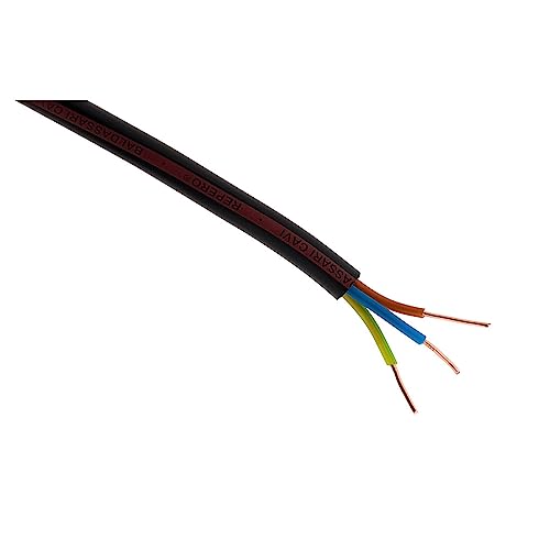 Zenitech - U1000R2V 3G1,5 schwarzes Stromversorgungskabel - 200 m Zenitech - U1000R2V 3G1,5 schwarzes Stromversorgungskabel - 200 m von Zenitech