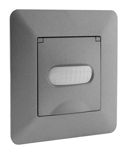 Zenitech - Automatischer Schalter Kompatibel Mit LED - Artezo - Präsenz Detektion 9m - Für Flur Und Treppe - Automatisches Ein Aus - Titan Zenitech - Automatischer Schalter Kompatibel Mit LED - Artezo - Präsenz Detektion 9m - Für Flur Und Treppe - Automatisches Ein Aus - Titan von Zenitech