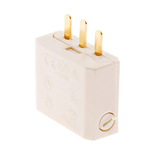 Zenitech - DCL 2P+T Verdrahtungsbox Und Mittelpunkt - Leiter 0,5 Bis 1mm² - Ideal Für Elektrische Installation - NF Und CE Konform - Weiß - 10cm Zenitech - DCL 2P+T Verdrahtungsbox Und Mittelpunkt - Leiter 0,5 Bis 1mm² - Ideal Für Elektrische Installation - NF Und CE Konform - Weiß - 10cm von Zenitech