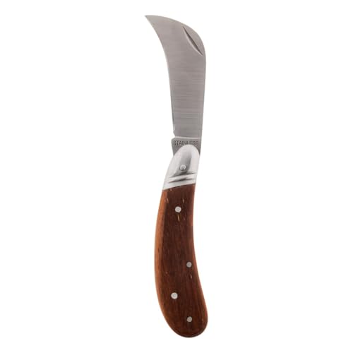 Zenitech - Elektriker-Messer 1 Klinge - Leicht Und Rutschfester Griff - Geschlossene Länge 10 cm, Geöffnete Länge 17,2 cm - Braun Zenitech - Elektriker-Messer 1 Klinge - Leicht Und Rutschfester Griff - Geschlossene Länge 10 cm, Geöffnete Länge 17,2 cm - Braun von Zenitech