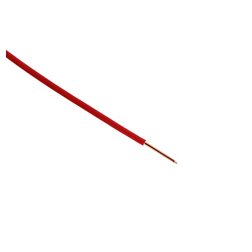 Zenitech - H07V-U 1,5mm² Elektrisches Stromkabel - Einadriger Leiter Mit PVC-Isolierung - Für Innenanwendung - Nennspannung 700V - Rot - 25m Zenitech - H07V-U 1,5mm² Elektrisches Stromkabel - Einadriger Leiter Mit PVC-Isolierung - Für Innenanwendung - Nennspannung 700V - Rot - 25m von Zenitech