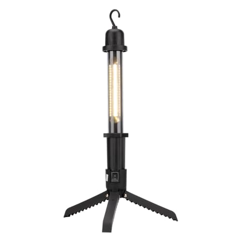 Zenitech – Wiederaufladbare tragbare LED-Leuchte mit USB-Ladegerät und integriertem Stativ von Zenitech