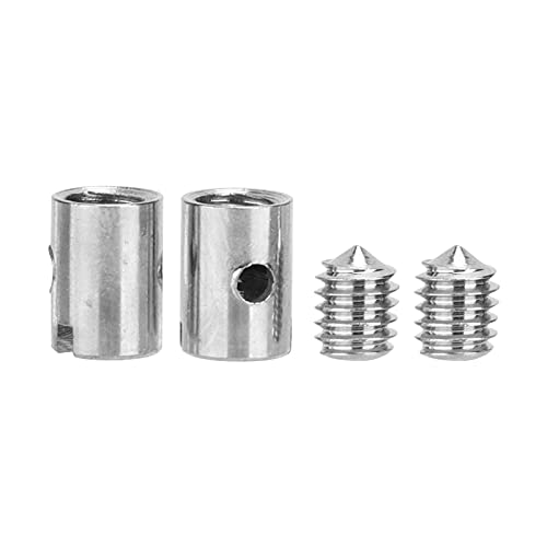 Zenith Aur Solder less Kabel Nippel Universal Motorrad Kabel Nippel Nippel mit M4 Schrauben für Drossel Kabel Ende Roller Choke Kabel Stecker Reparatur 0,2 in OD von ZenithAur