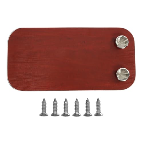 ZenithAur Abnehmbarer Tischplatte, Marine Boat Tisch -Tisch -Outlast -Aluminium -Legierung mit 2 Tasse Halter für Wohnmobile (Dunkelrot) von ZenithAur