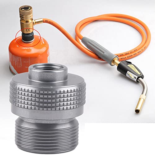 ZenithAur Camping -Gaskanister -Adapter für Flat Canister Adapter Ventil konvertiert in 1L Mapp -Gasbehälter -Konverter -Propanflaschenadapter ZenithAur Camping -Gaskanister -Adapter für Flat Canister Adapter Ventil konvertiert in 1L Mapp -Gasbehälter -Konverter -Propanflaschenadapter von ZenithAur