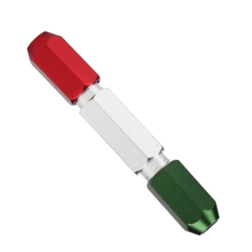 ZenithAur Doppelend-Stiftlehrengriff, Halter aus Aluminiumlegierung für Präzisionsmessungen 1–2 mm (1-2mm) von ZenithAur