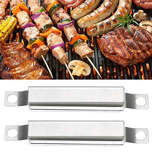 ZenithAur Gas Grill Crossover Rohr Edelstahl BBQ Teile Grill Kanal Ersatz für Leistung 463673517 Auswahl Verstellbare Länge Brenner Teil von ZenithAur