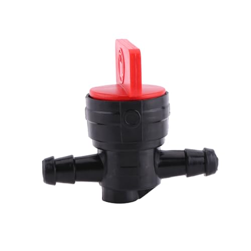 ZenithAur Kraftstoffabsperrventil für 1/4 Zoll Kraftstoffleitung, 6 mm Inline-Kraftstoffhahn, universeller Benzinhahn für Motorrad, Roller, ATV, Rasenmäher, kleine Motoren, ZenithAur Kraftstoffabsperrventil für 1/4 Zoll Kraftstoffleitung, 6 mm Inline-Kraftstoffhahn, universeller Benzinhahn für Motorrad, Roller, ATV, Rasenmäher, kleine Motoren, von ZenithAur